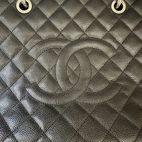 Chanel caviar classic tote grand shopper - Picture 7 of 11